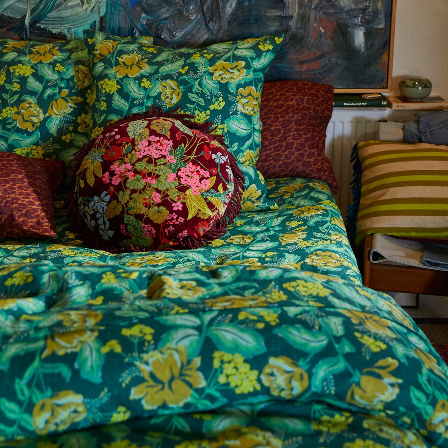 Sage X Clare - Genevieve Fringe Cushion