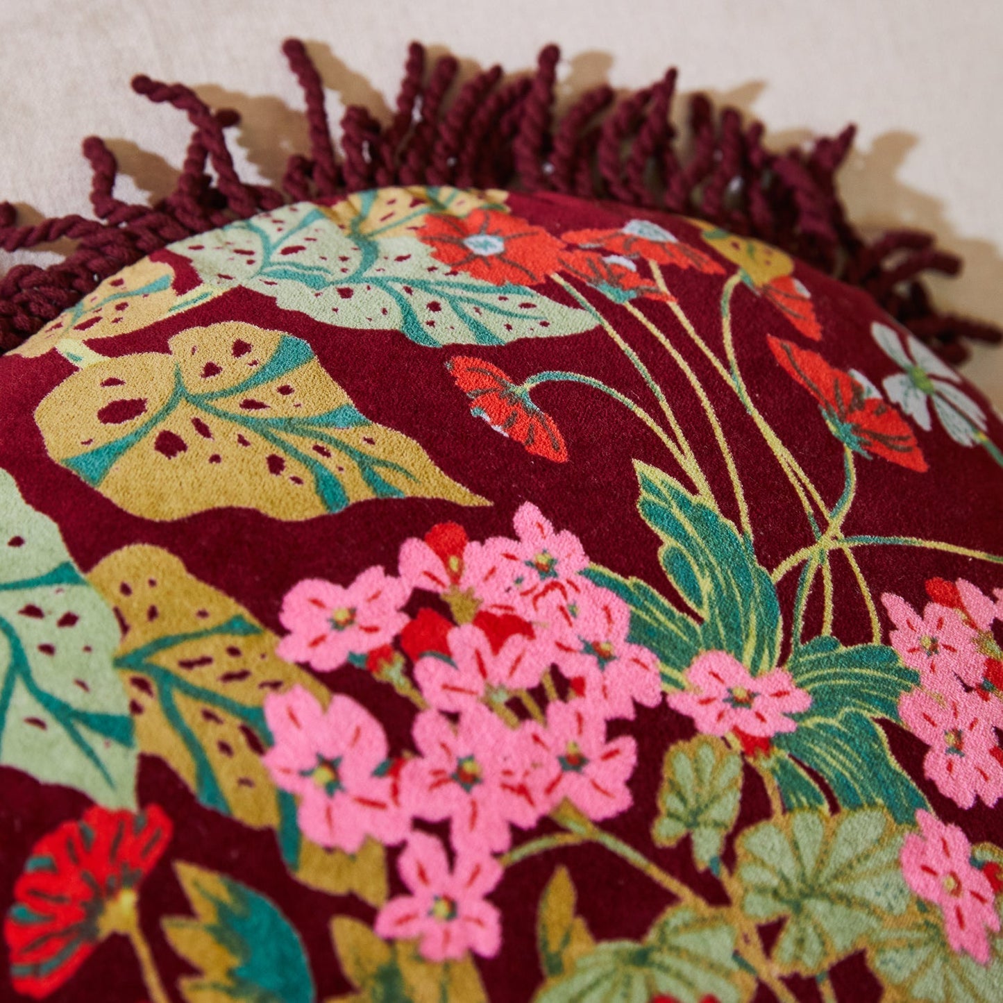 Sage X Clare - Genevieve Fringe Cushion