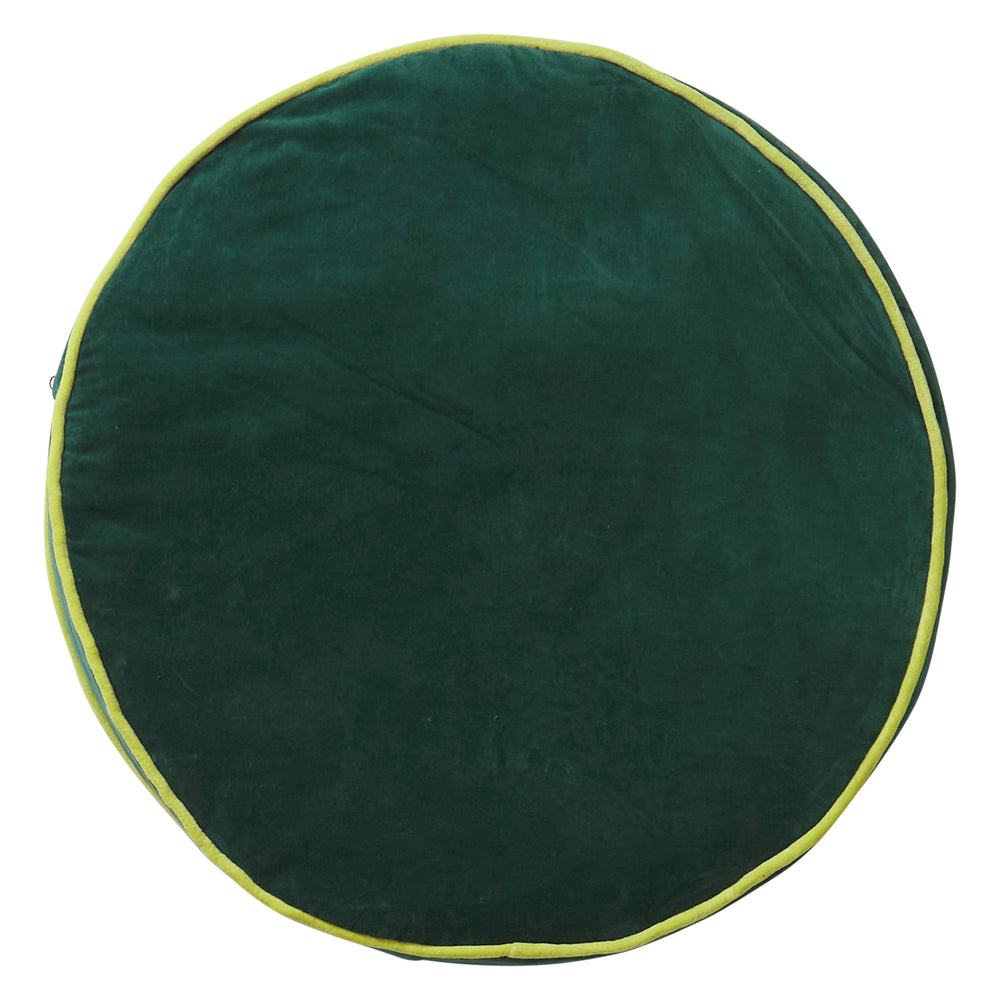 Sage X Clare - Etienne Velvet Floor Cushion - Forest