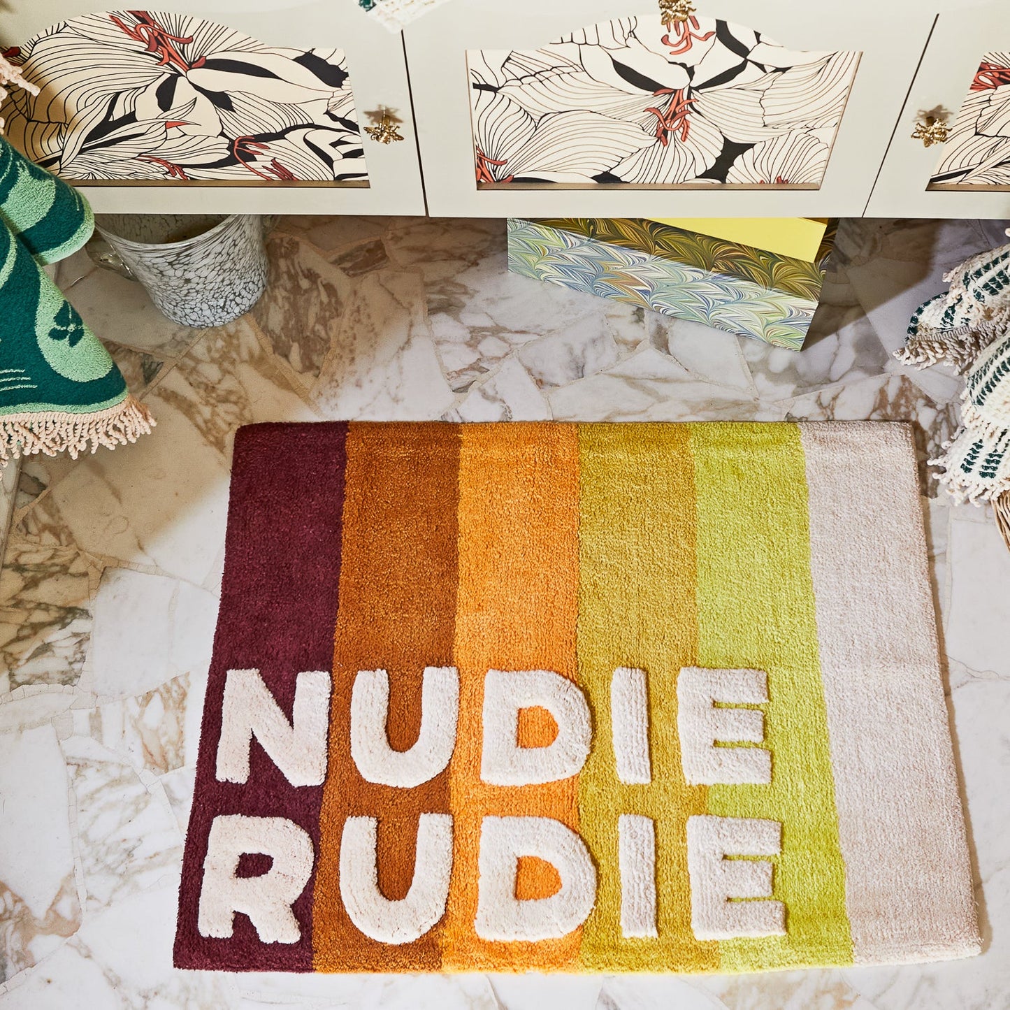 Sage X Clare - Dariel Nudie Bath Mat - Kent