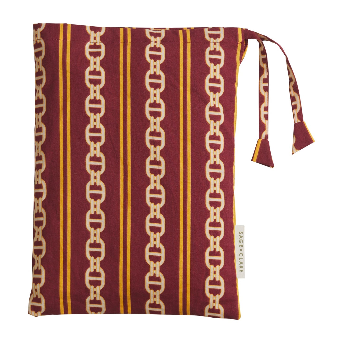 Sage X Clare - Acadia Cotton Standard Pillowcase Set - Mahogany