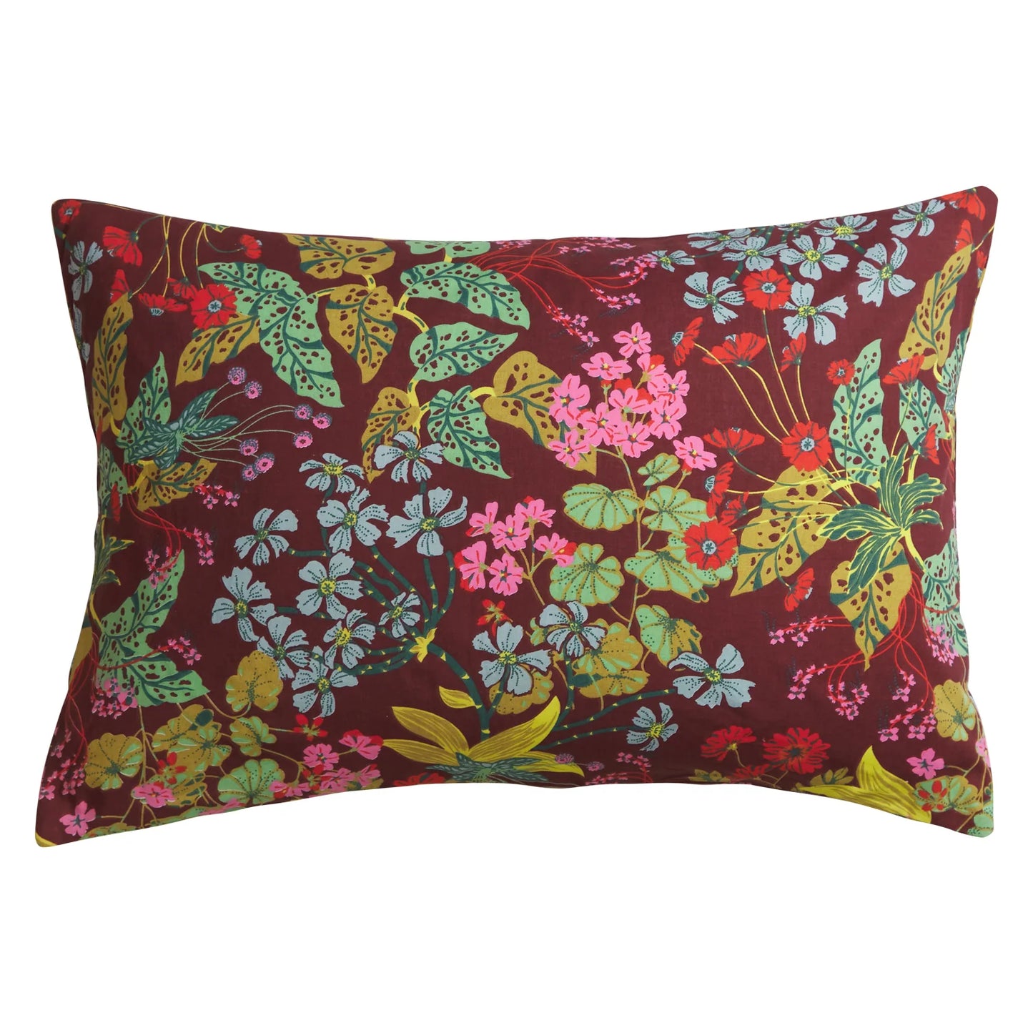 Sage X Clare - Genevieve Cotton Pillowcase Set - Mahogany