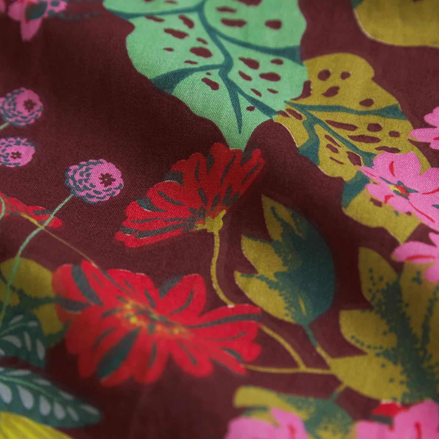 Sage X Clare - Genevieve Cotton Pillowcase Set - Mahogany