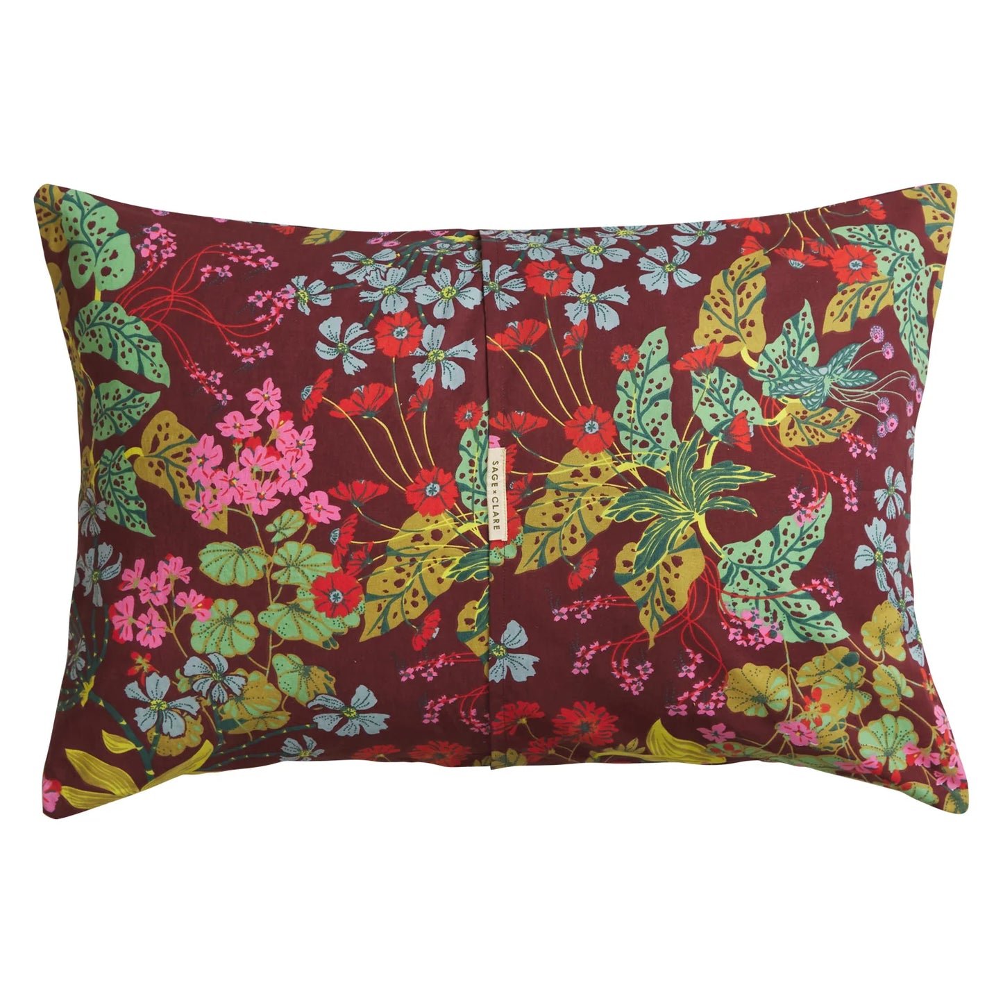 Sage X Clare - Genevieve Cotton Pillowcase Set - Mahogany