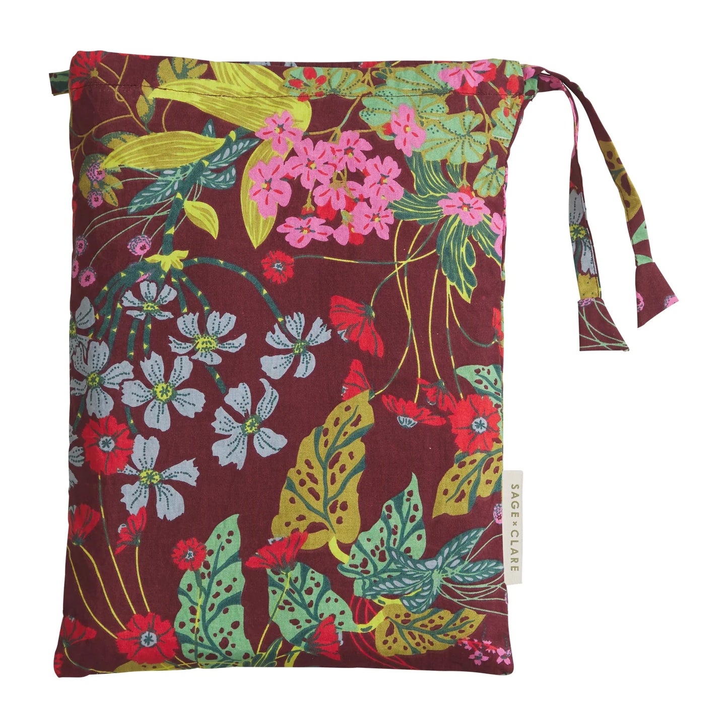 Sage X Clare - Genevieve Cotton Pillowcase Set - Mahogany