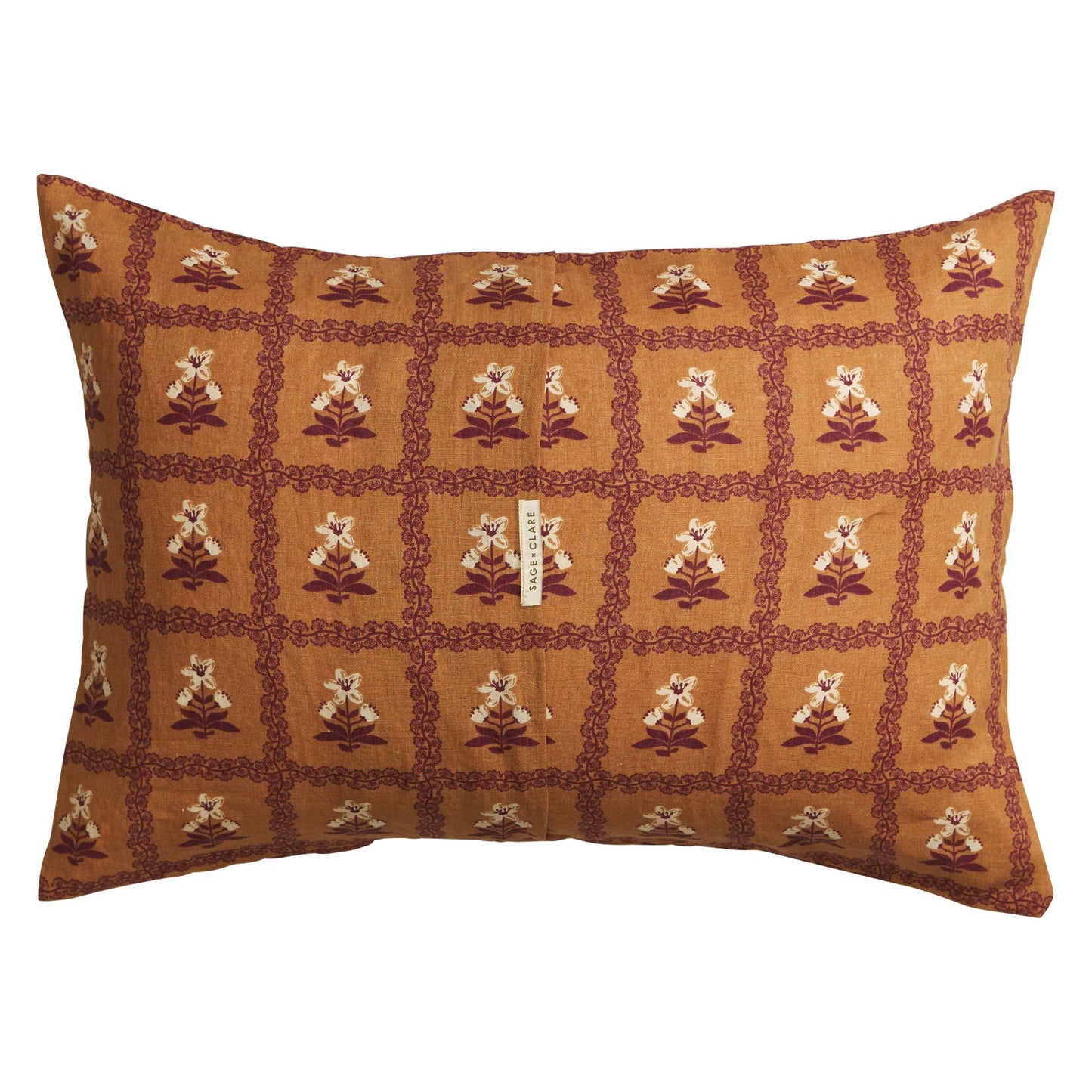 Sage X Clare - Claire Linen Standard Pillowcase Set