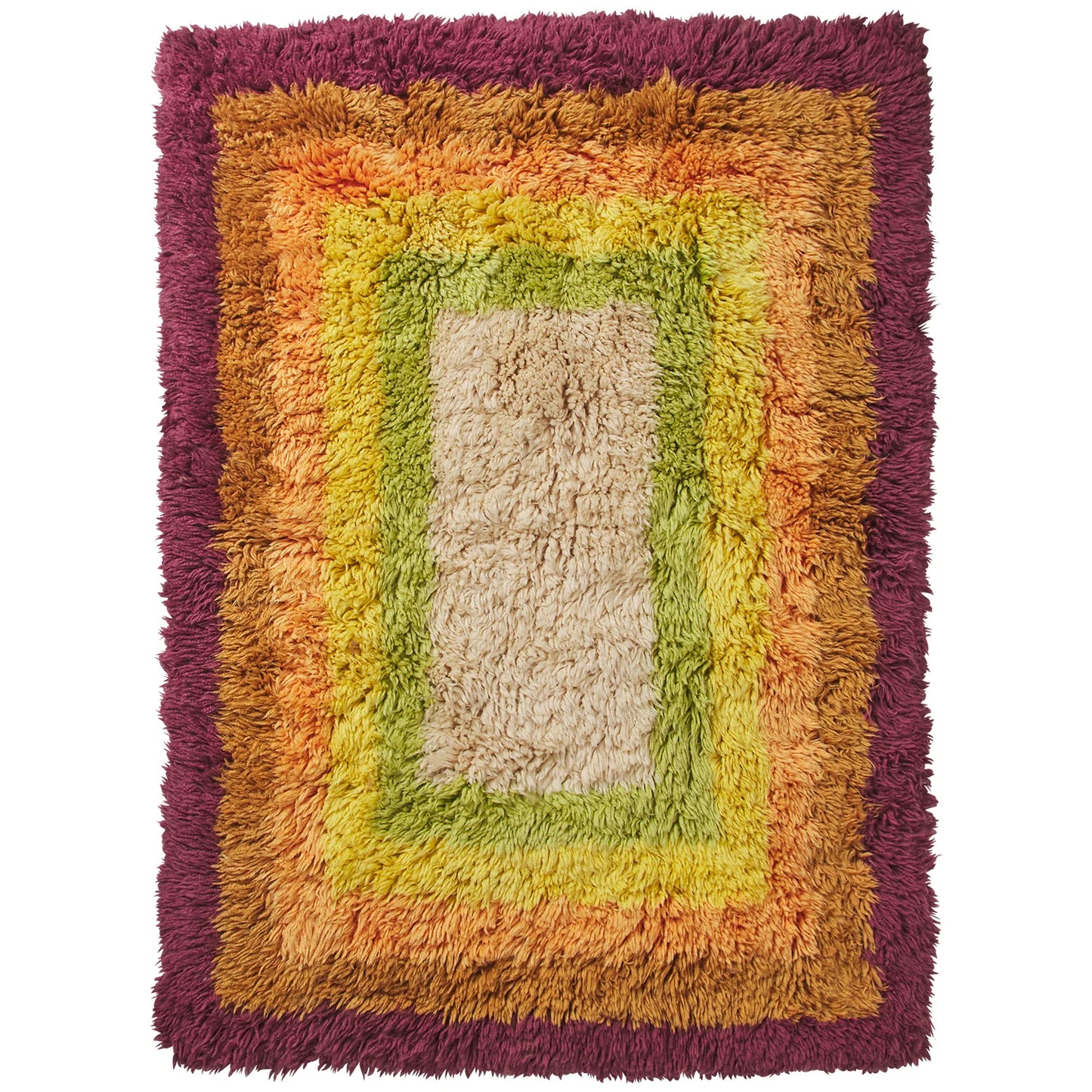 Sage X Clare - Reeva Beni Rug - Chartreuse - 150x210cm