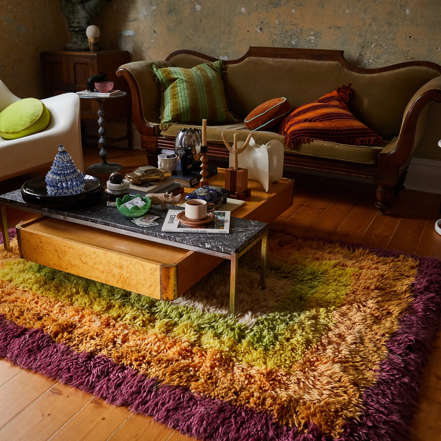 Sage X Clare - Reeva Beni Rug - Chartreuse - 150x210cm