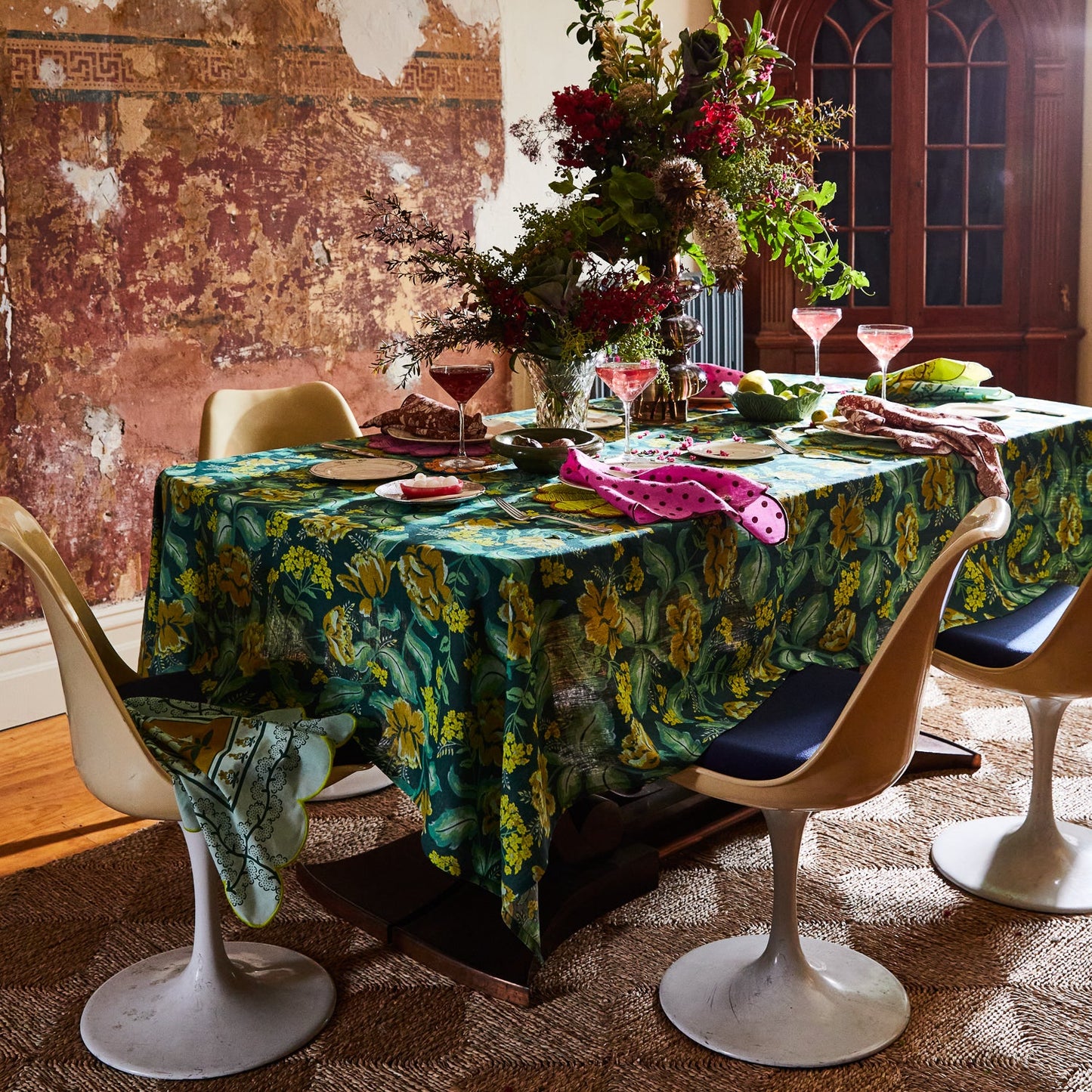 Sage X Clare - Margot Table Cloth - Forest