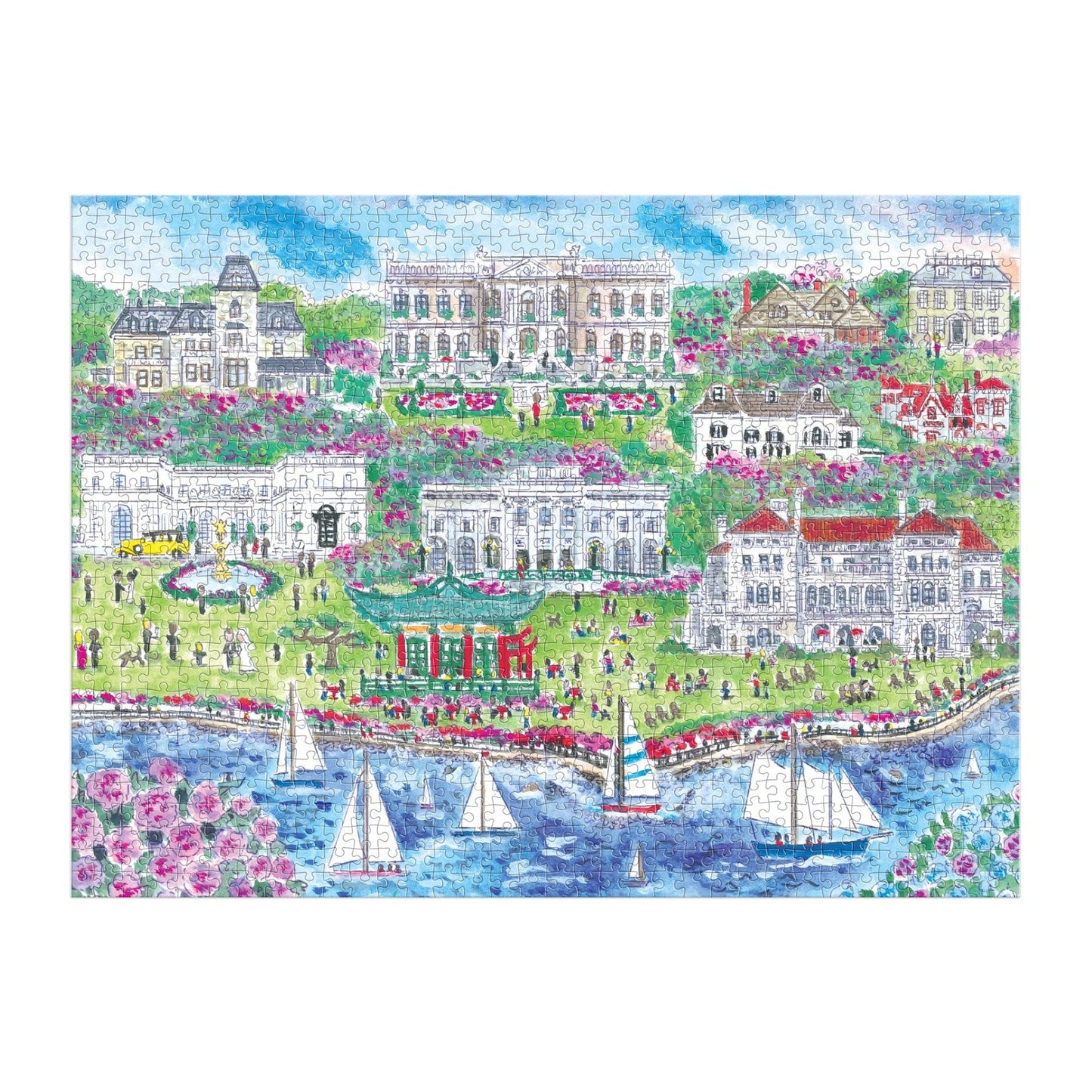 Michael Storrings - Newport Mansions - 1000pc Puzzle