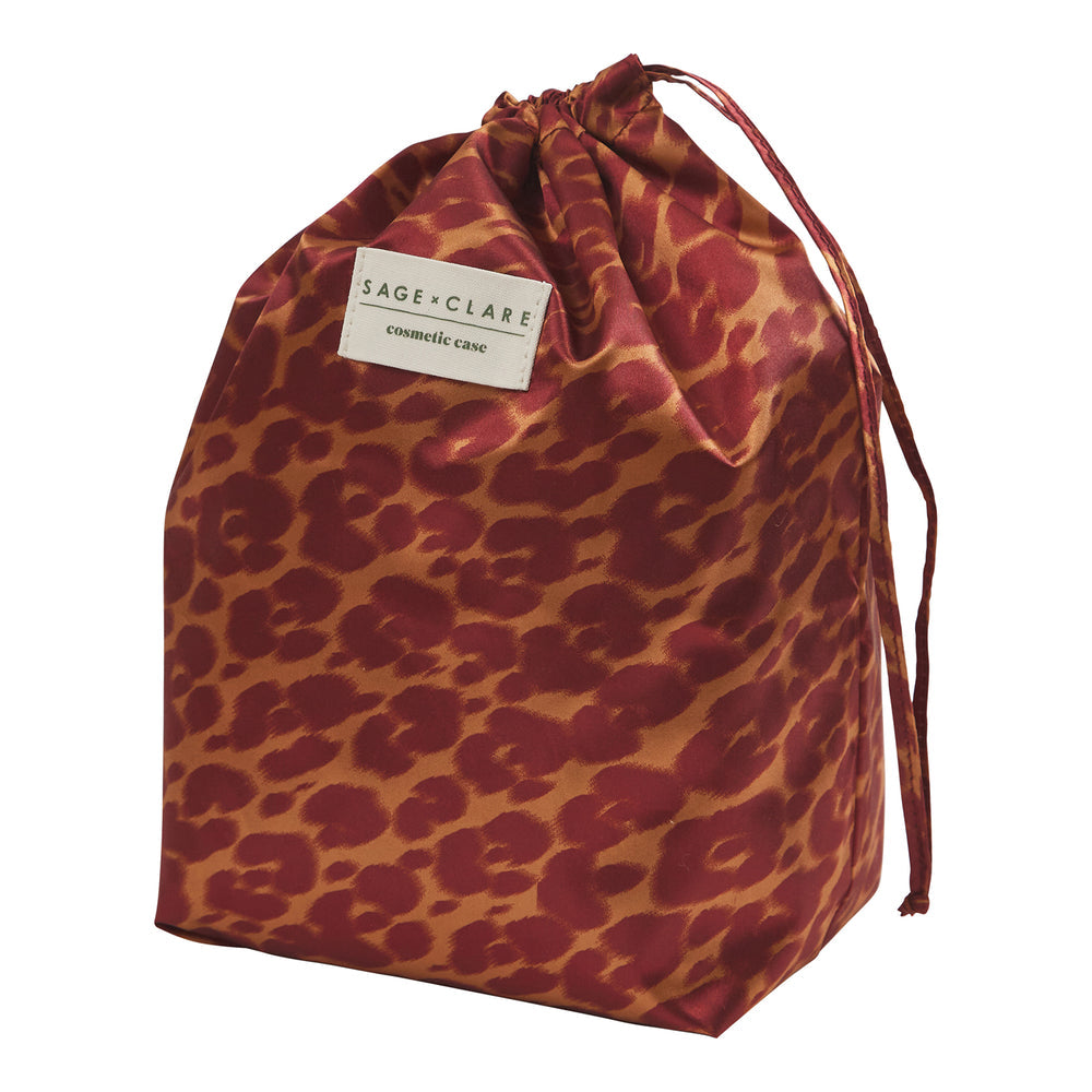 Sage X Clare - Acadia Cosmetic Case - Fuchsia
