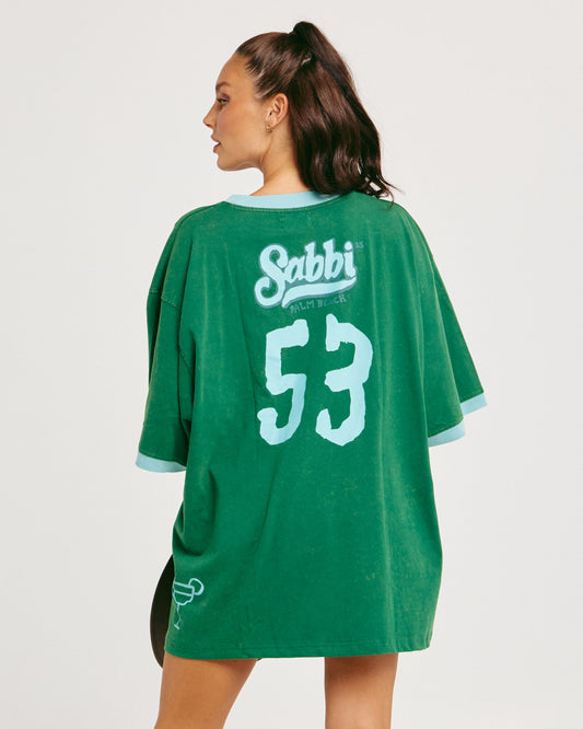 Sabbi - The Very Oversized - Overshare Tee - Green