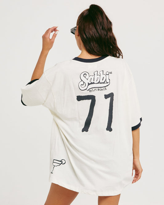 Sabbi - The Very Oversized - Overthinker Tee - Marshmallow