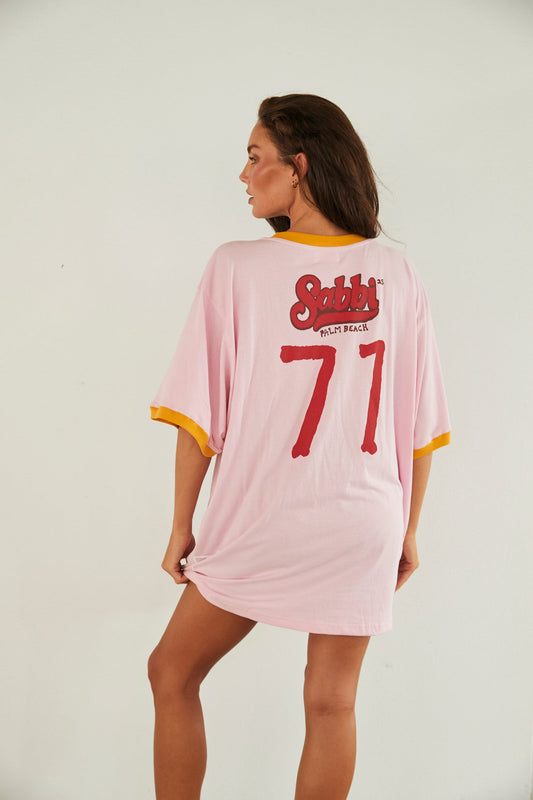 Sabbi - The Very Oversized - Overthinker Tee - Pink
