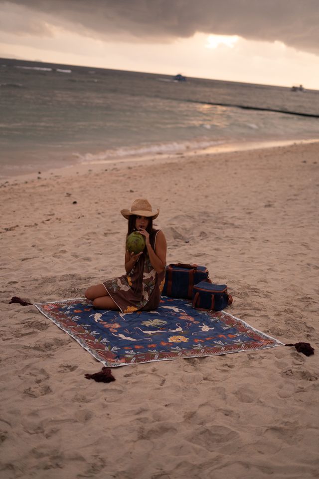 Wandering Folk - Mini Cord Cooler Bag - Lagoon