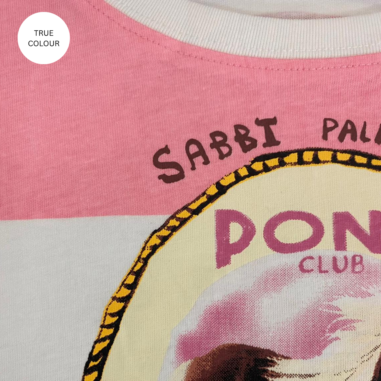 Sabbi - The Kids Pony Club Tee - Pink
