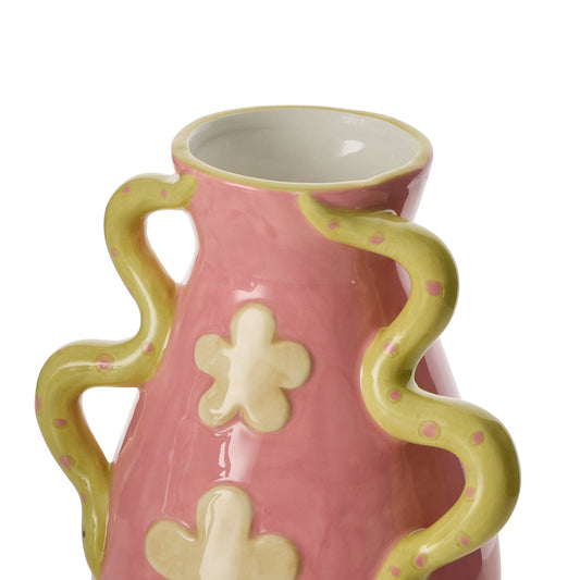 Emporium - Naja Vase Collection - Pink & Green