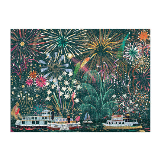 Galison - Fireworks Jubilee Foil - 1000pc Puzzle