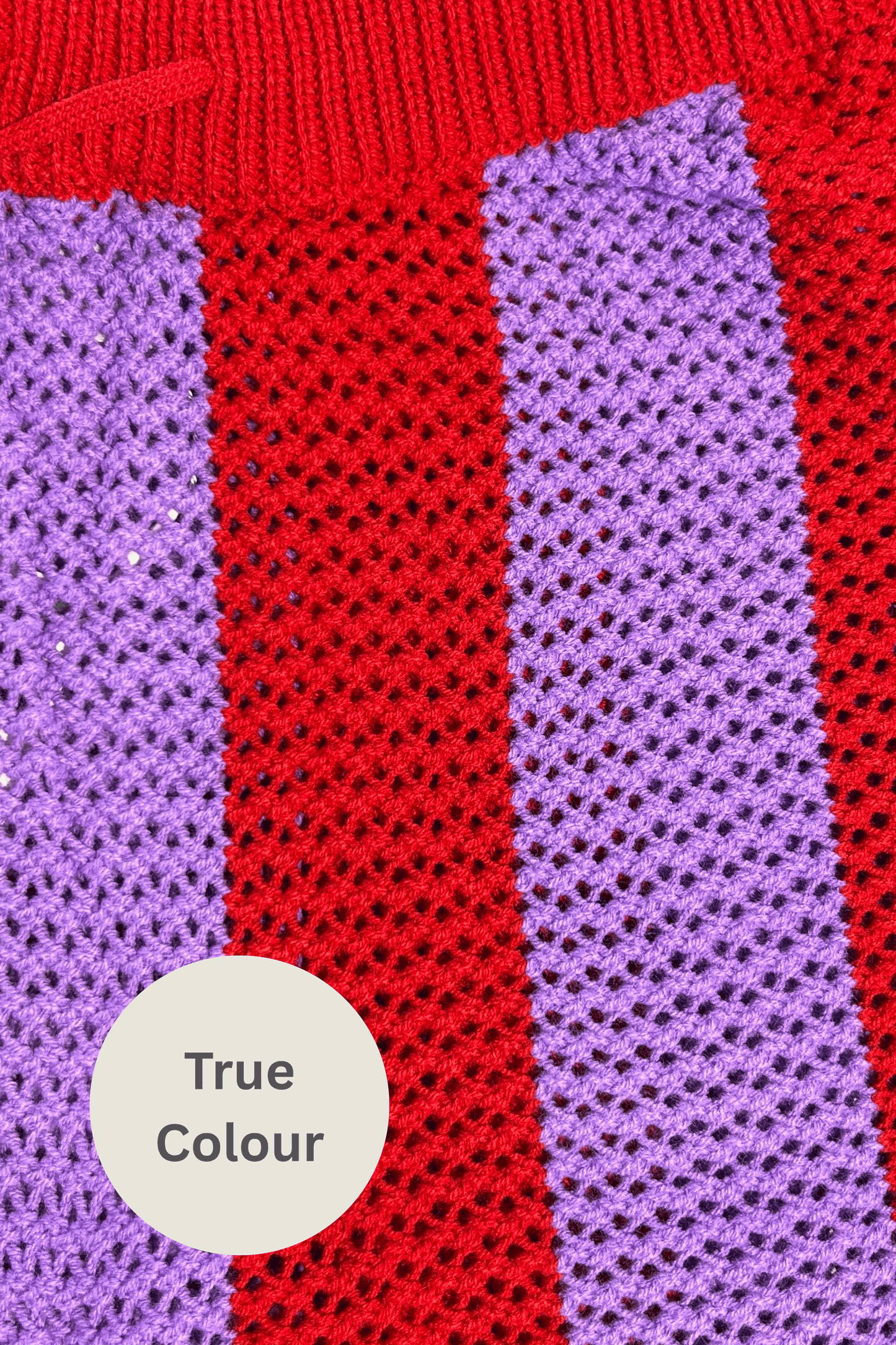 Sabbi - The Knit Stripe Beach Pant - Purple Stripe