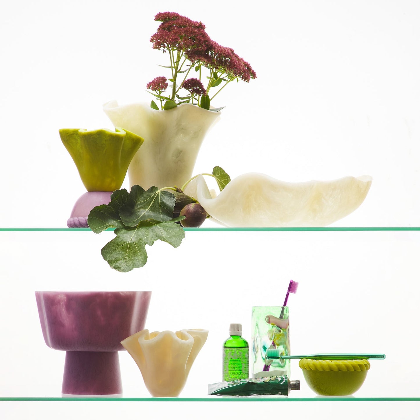 Sage X Clare - Violetta Resin Vases