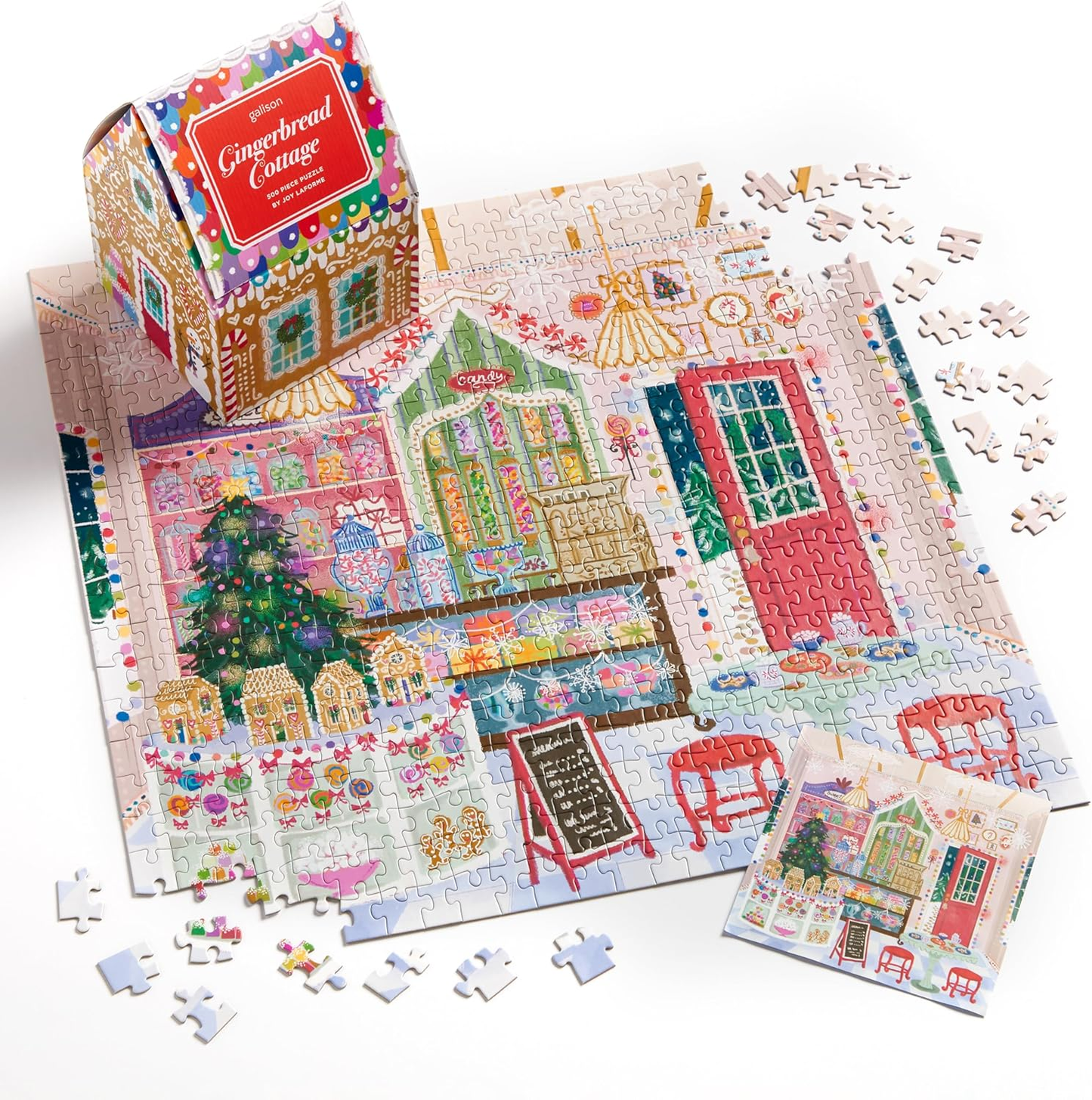 Joy Laforme - Ginger Bread Cottage - 500pc Puzzle