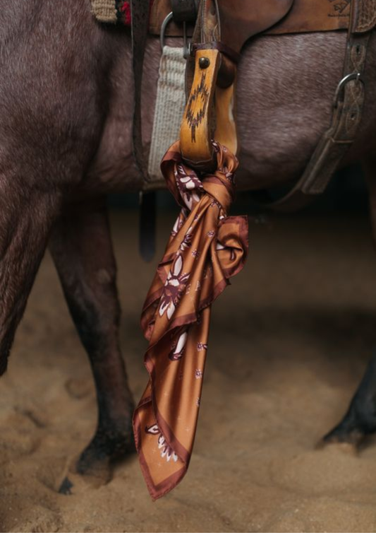 FARMER By Whitney - Sunburnt - Silk Bandana