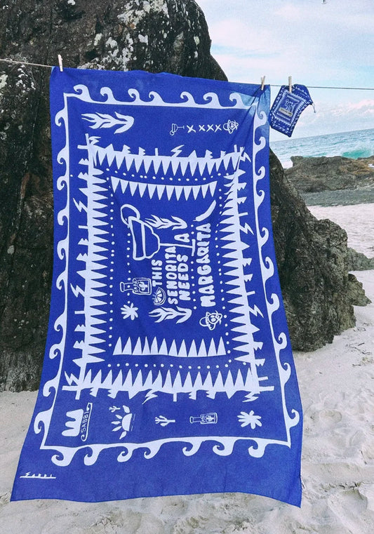 Sabbi -  Margarita Sarong - Blue