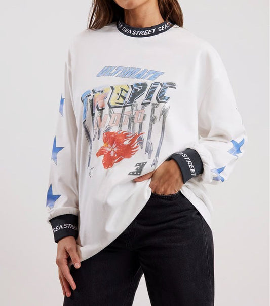 Sea Street - Tropical Moto Long Sleeve Tee