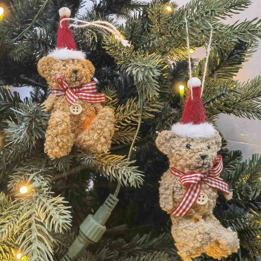 Urban - Hat Teddy - Hanging Decoration