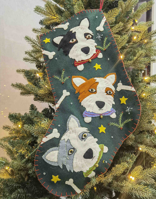 Urban - Dog Stocking - Hanging Decoration