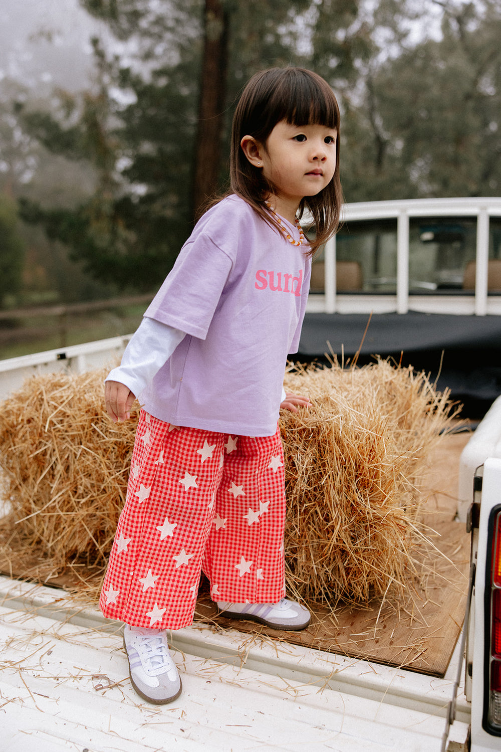 Sunday Siblings - Sunday Tee - Purple