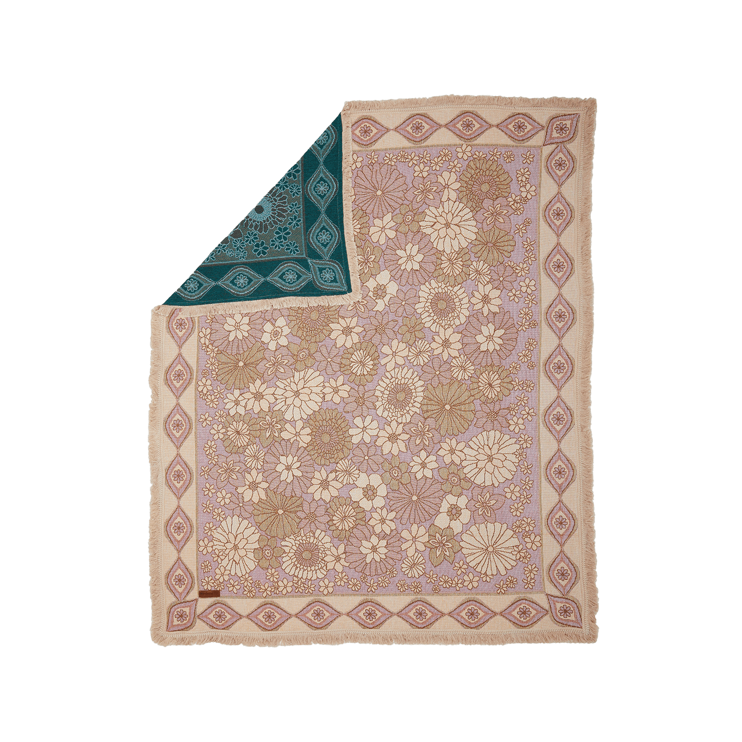 Wandering Folk - Lola Throw Rug - Blush