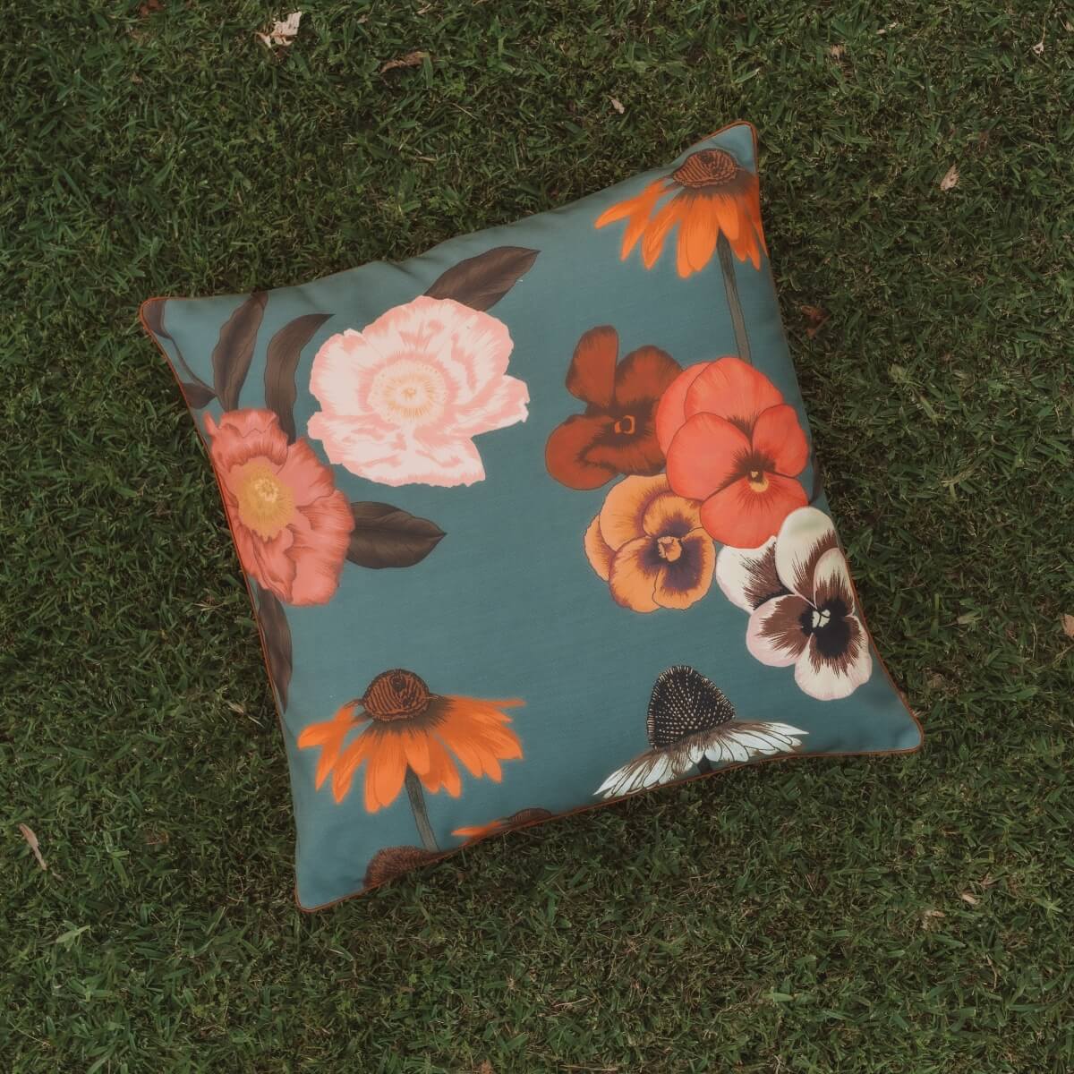 Wandering Folk - Glades Cushion Cover - Willow