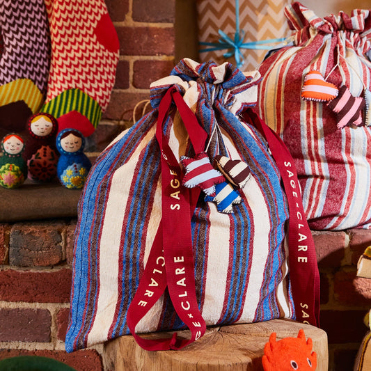 Sage X Clare - Selene Santa Sack - Azure