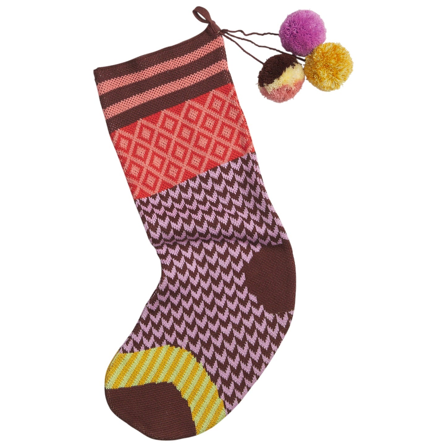 Sage X Clare - Palmina Knitted Stocking - Orchid