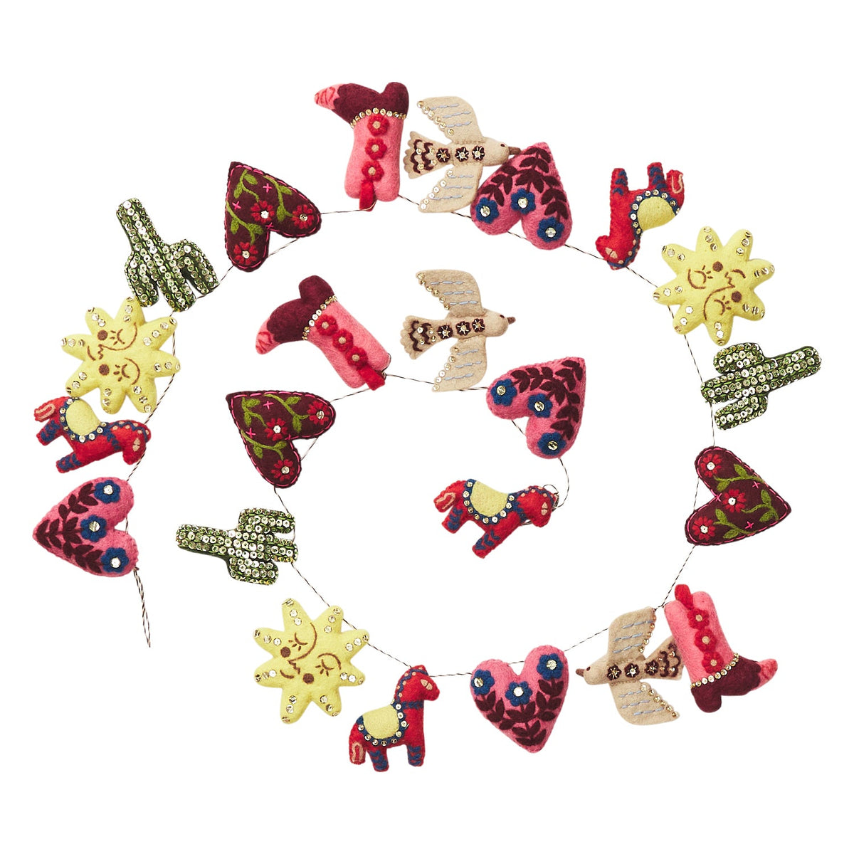 Sage X Clare - Mavis Felt Bunting