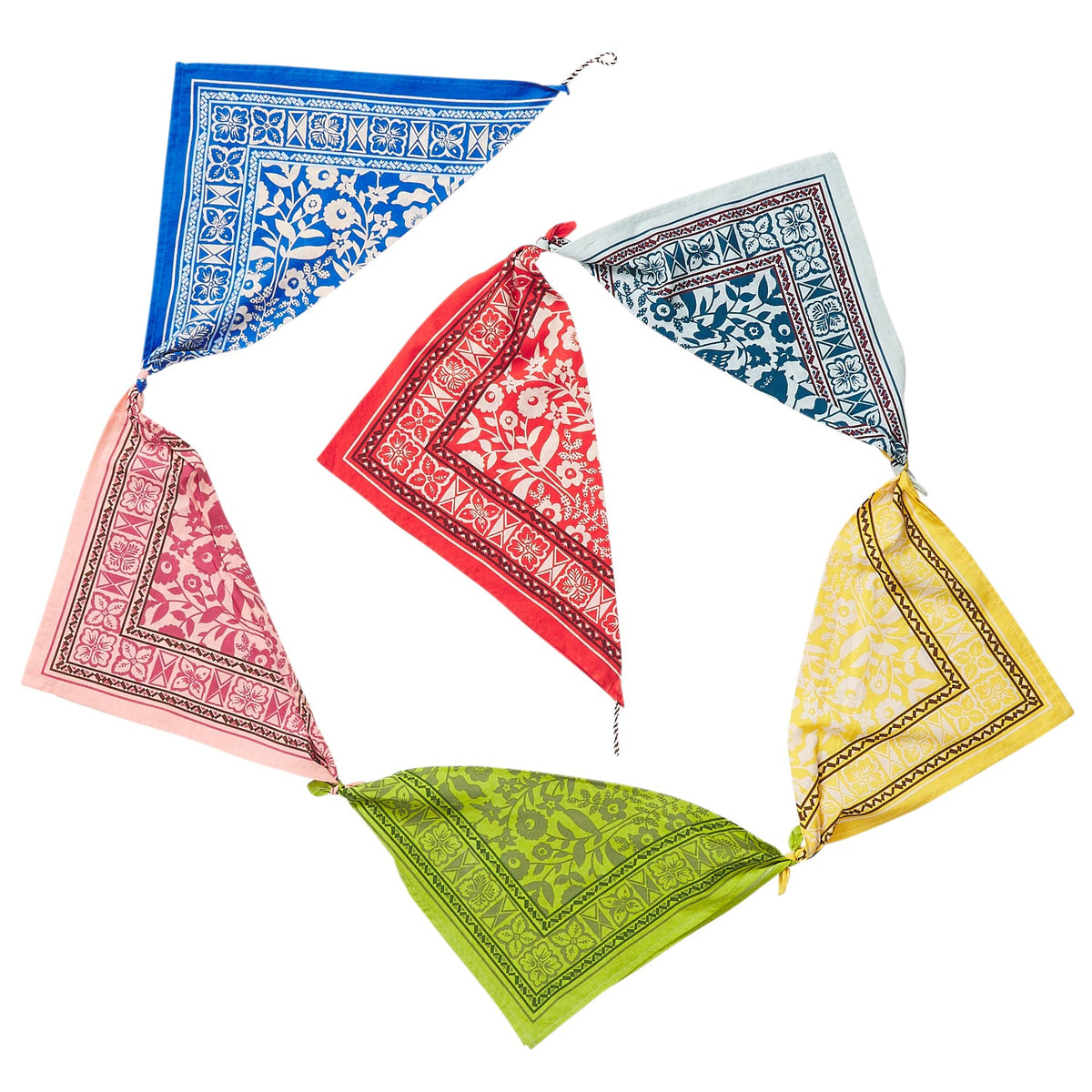 Sage X Clare - Faye Cotton Bandana Bunting