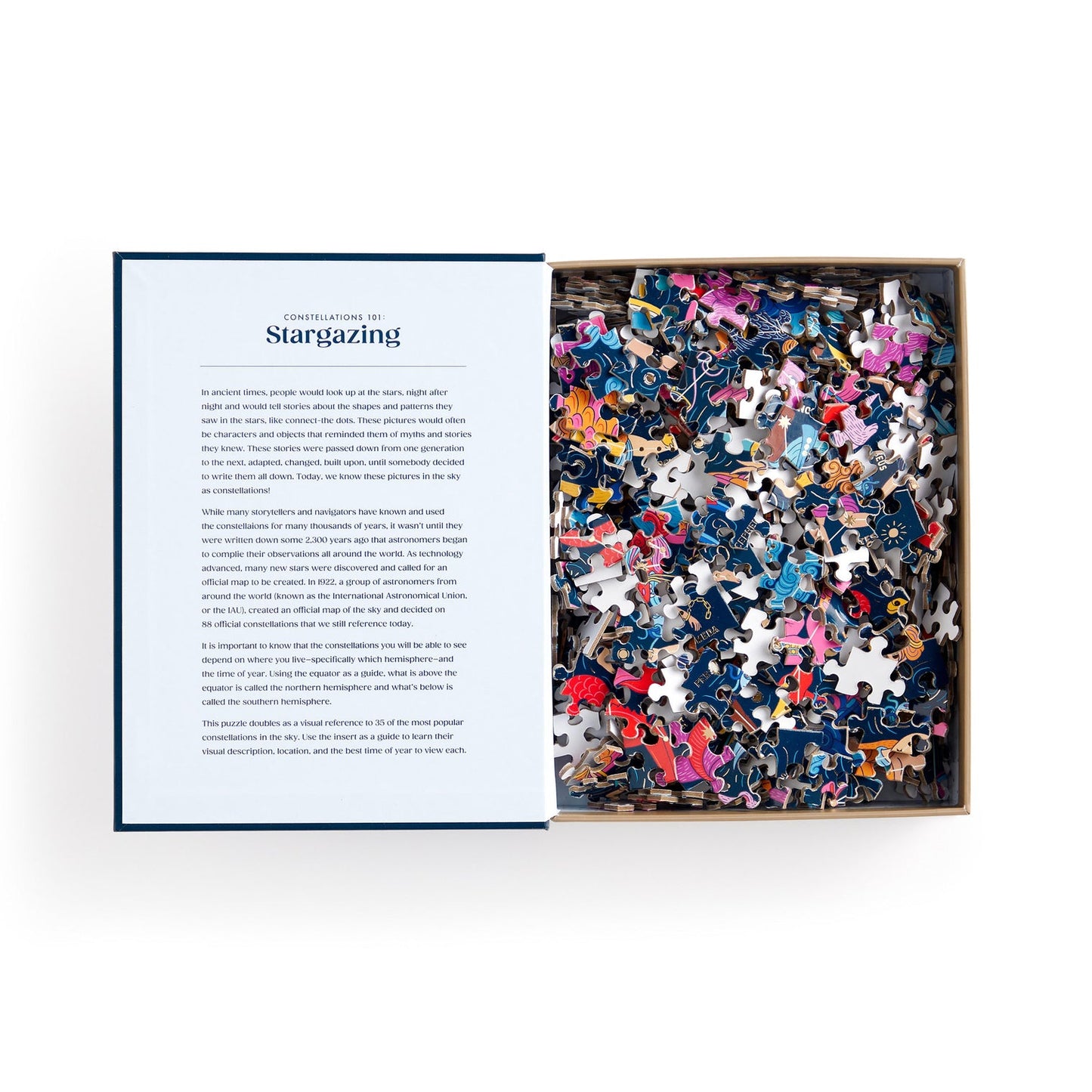 Galison - Constellations 101: Stargazing Book Puzzle - 500pcs