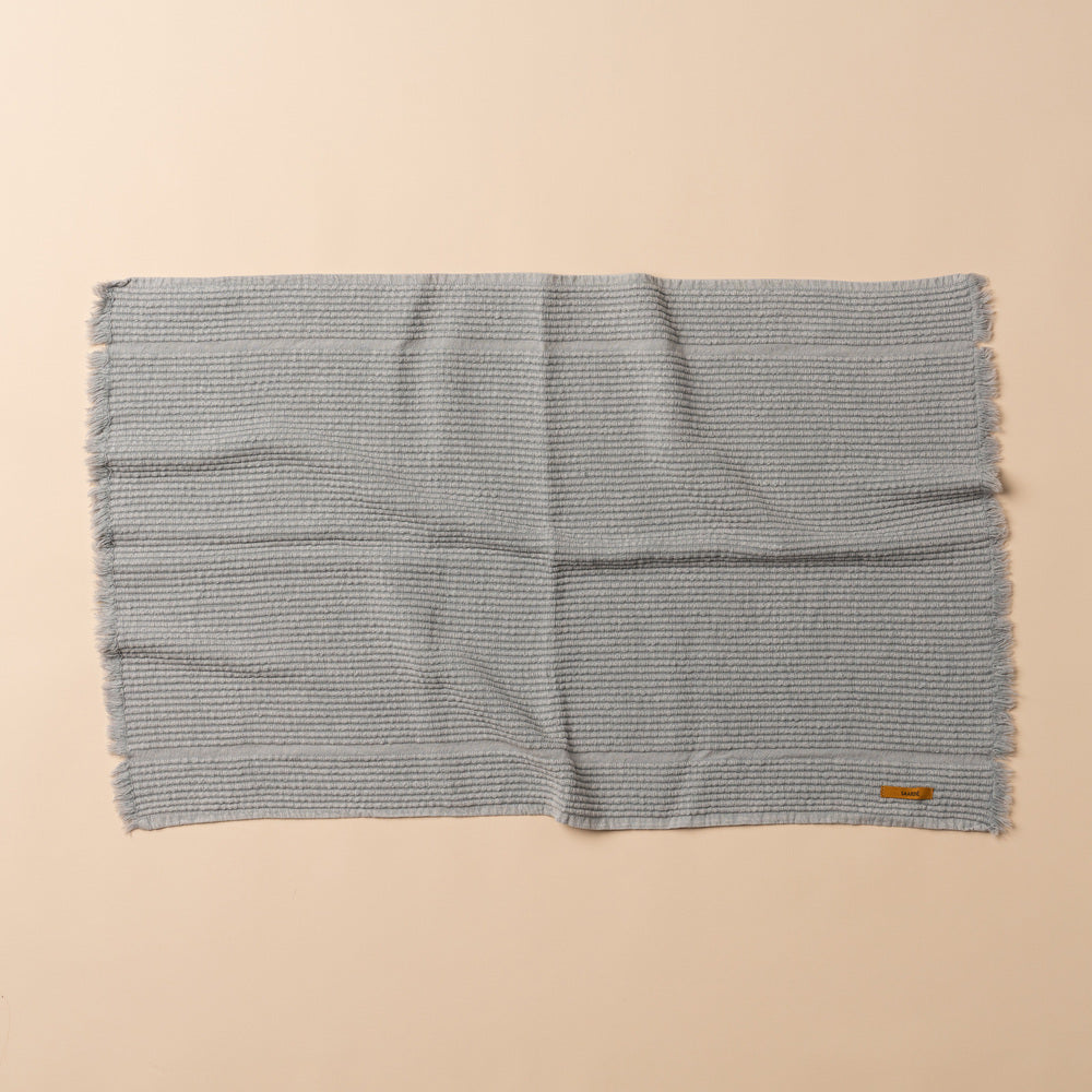 Saarde Vintage Wash Towel Range - Pale Grey