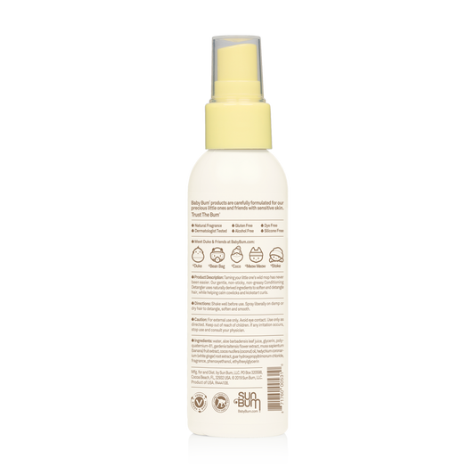 Baby Bum Conditioning Detangler - Green Coconut