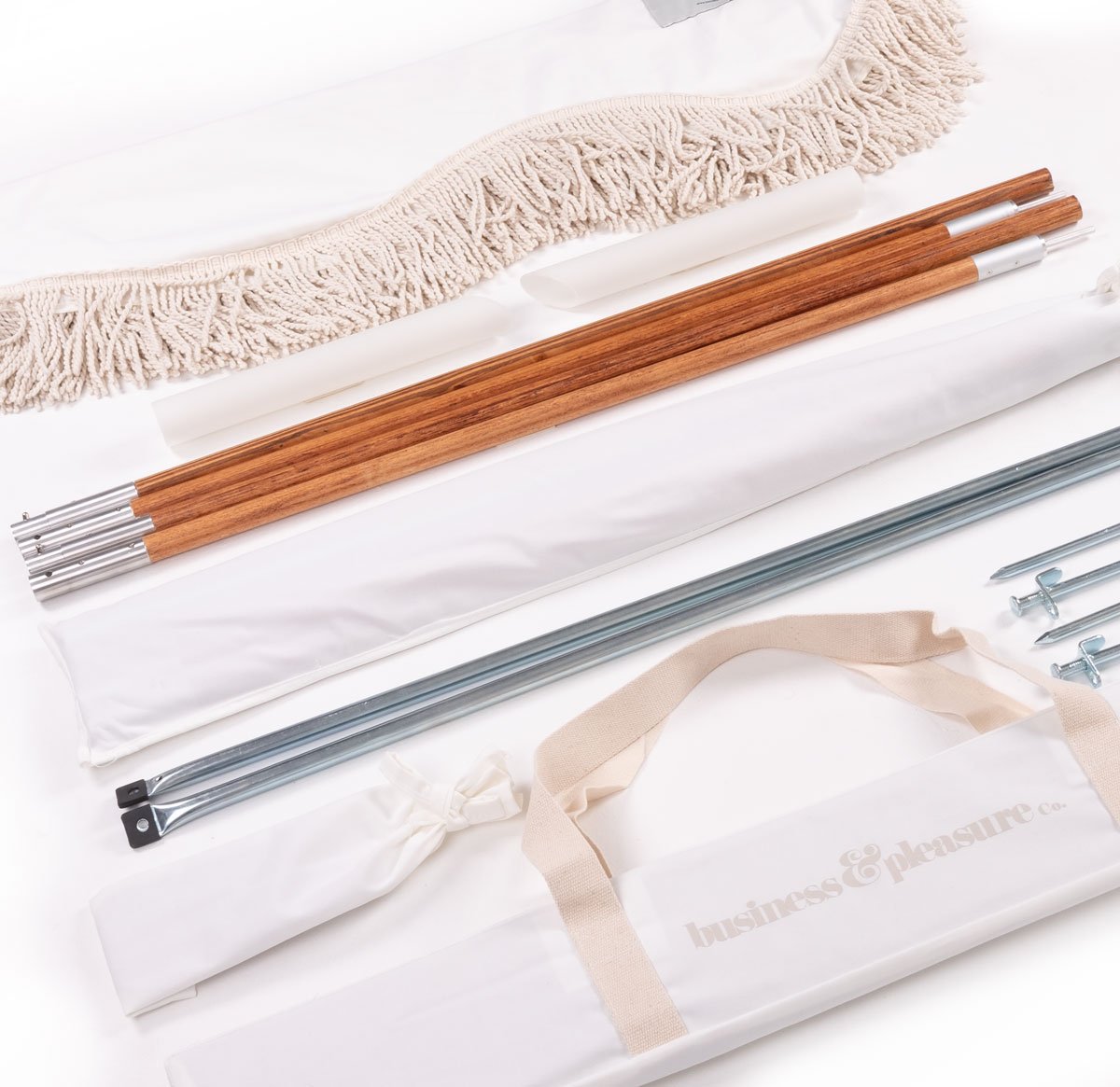 Premium Beach Tent - Antique White