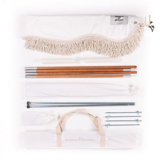 Premium Beach Tent - Antique White