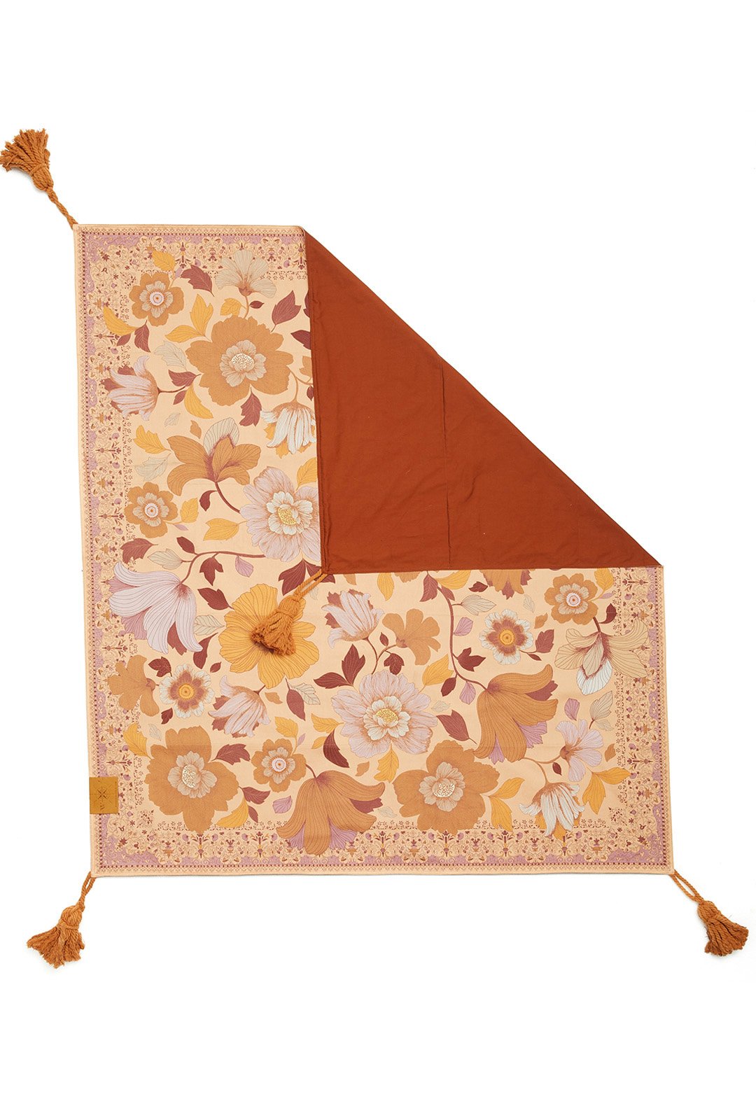 Wandering Folk Picnic Rug - Dawn