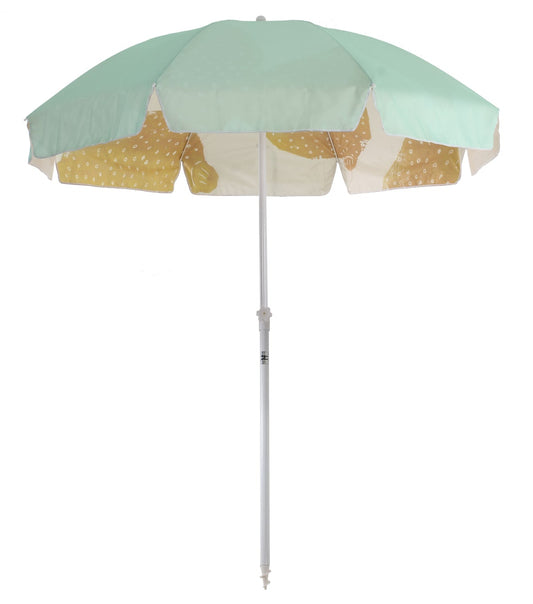 Family Beach Umbrella -  Sage Lemons