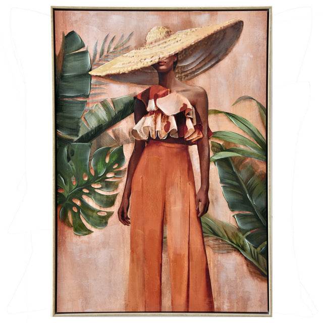 She's All Hat - Paint on Canvas 73x103