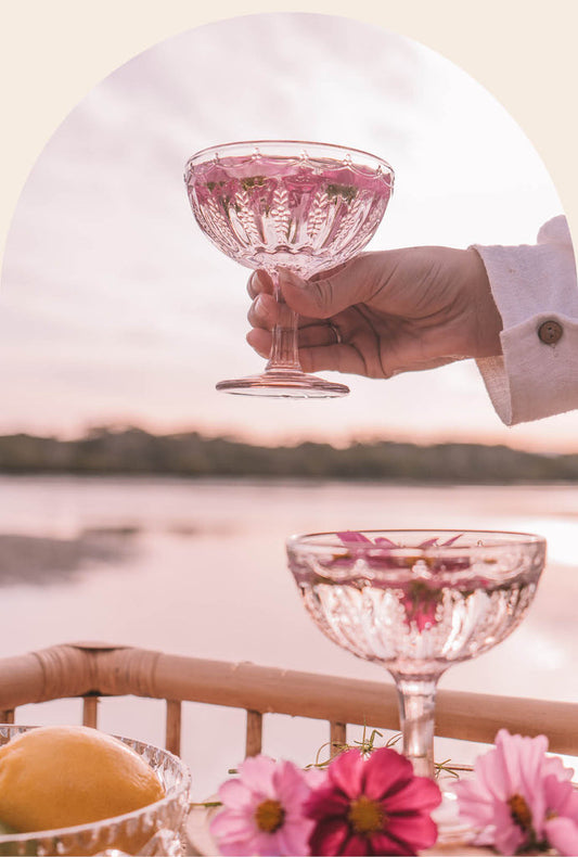 Wandering Folk Margarita Glassware - Set of 2