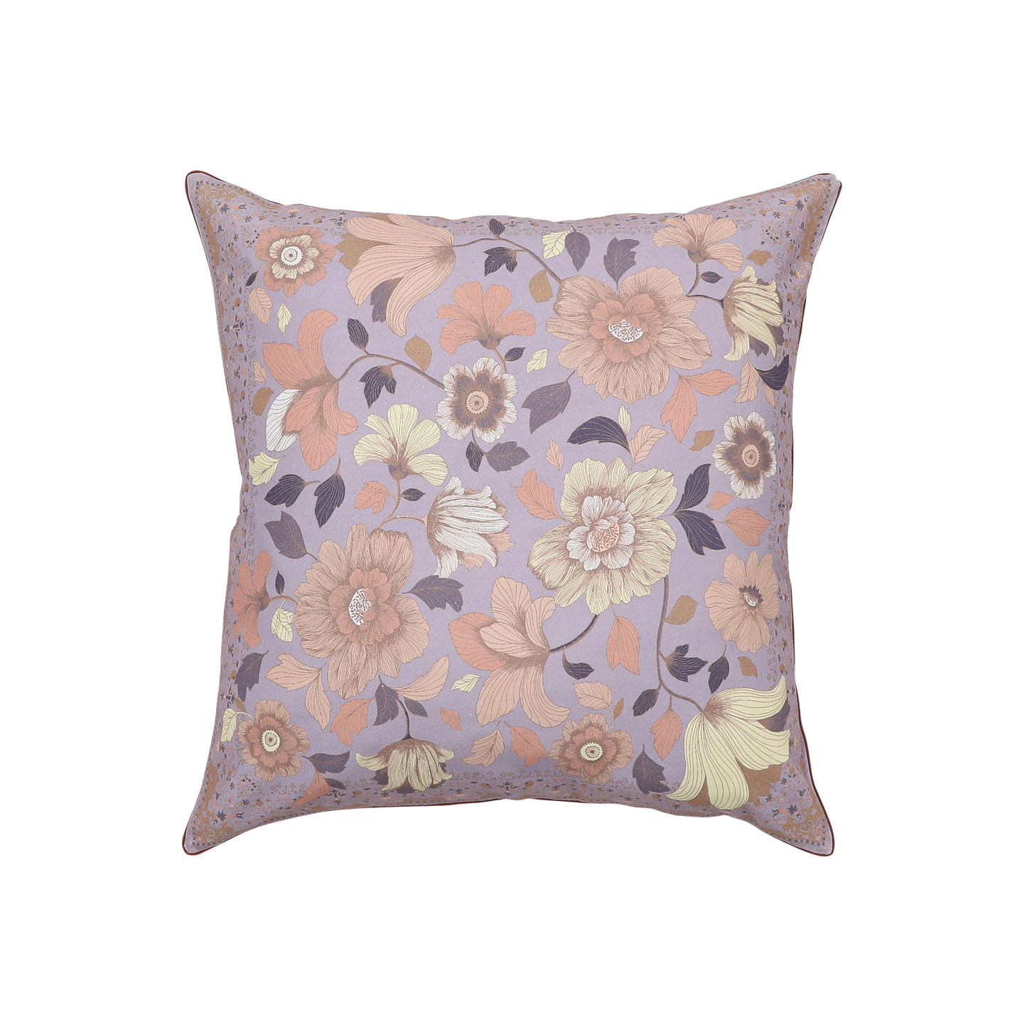 Wandering Folk Cushion Cover - Grandé Fleur Lilac