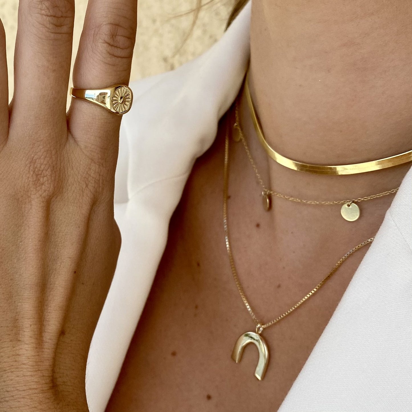 Sun Soul - Solar Choker Necklace