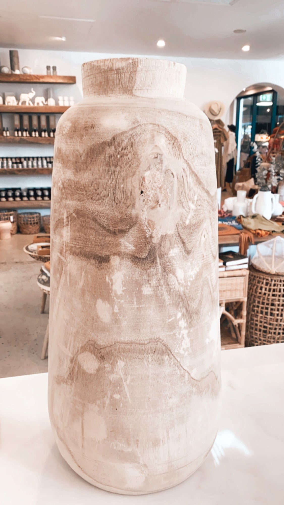 Dansk Raw Timber Vase Range
