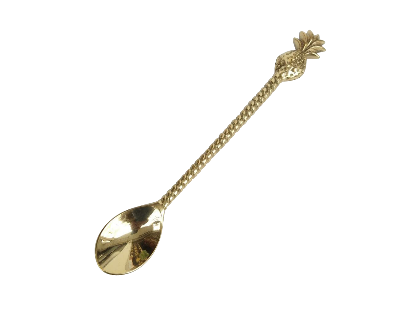 Pineapple Traders - Brass Cocktail Spoons